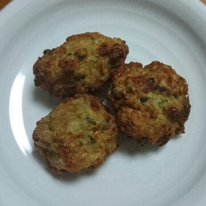 リメイク☆餃子のタネで揚げ団子